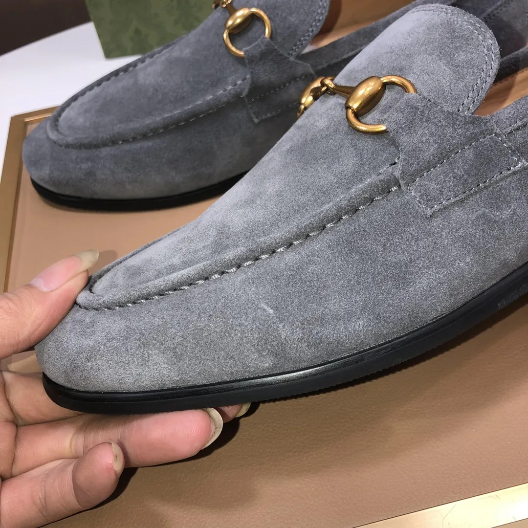 Men's shoes 💰580💰[GUCCI—Gucci] The latest high-end version of Gucci. Official website new model. Available at the same time at counters, the uppers are made of original cowhide imported from Italy/matched with the original special material splicing design concept; "highlight, high-end, grade, extravagance" and exquisite workmanship (original mesh fabric) sole: original factory special outsole size (38-45) (custom-made 45 non-returnable)